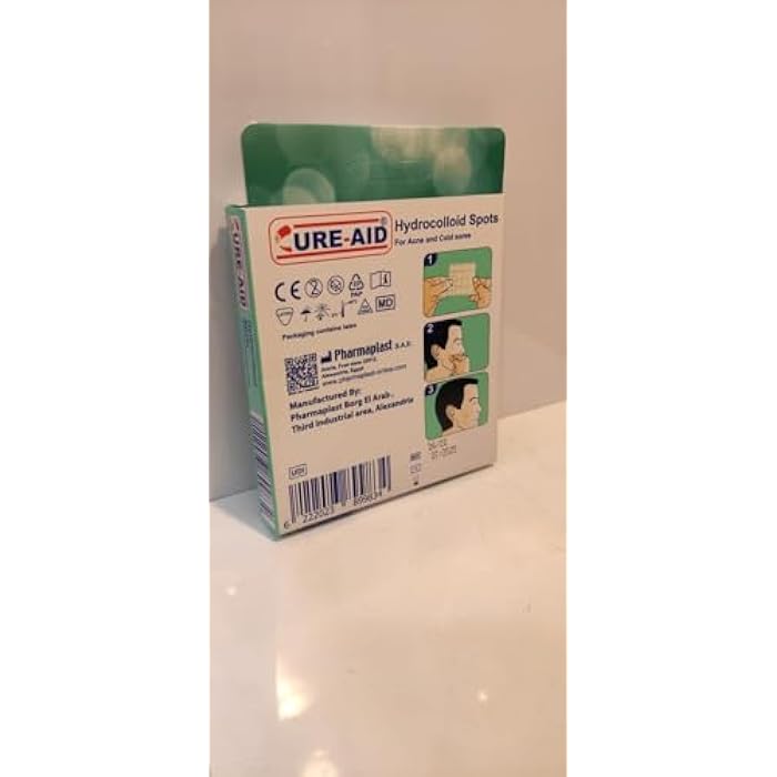 Hydrocolloid spots for acne and cold sores Skin Tone Pill Sticker - Image 2